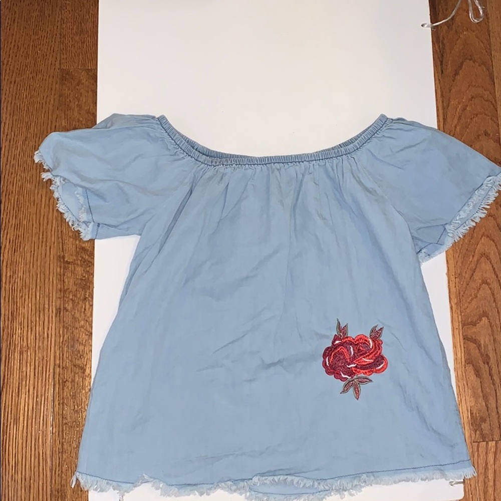 Off the shoulder top